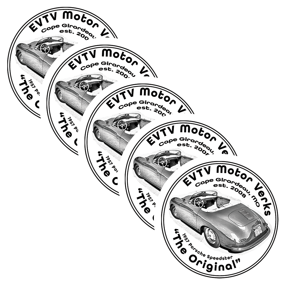 "The Original" 1957 Porsche 356 Speedster Coaster Five Pack