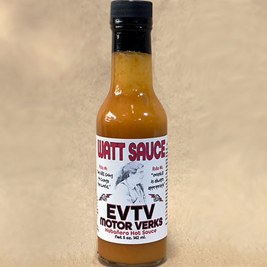 WATT SAUCE - Two Types Habanero Hot Sauce and Peter Pepper Srirachi-style