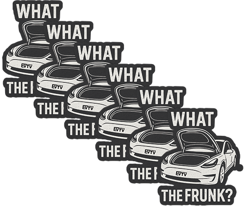 What the Frunk? Stickers 6-Pack