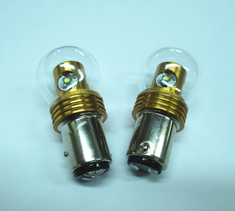 20W Cree Q5 White Car 1157 High Power Turn Signal Led Light Glass Bulb