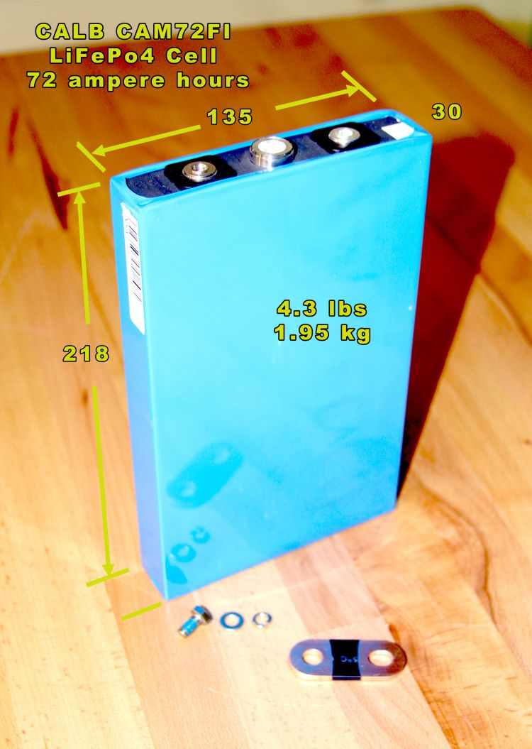 CALB CAM72F L135F72 LiFePo4 Cell