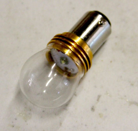 7W White LED 1157 Turn Signal/Brake Light Bulb