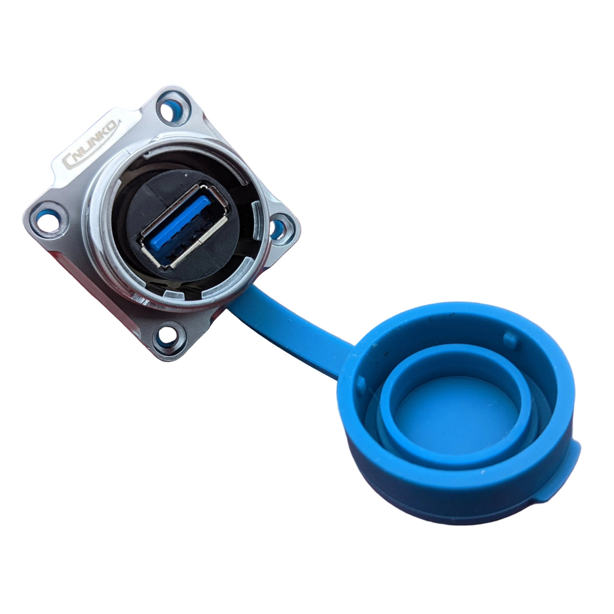 USB 3.0 Panel Pass Connector Female Socket Port Waterproof IP67
