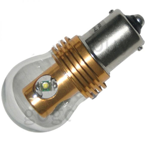 20W Cree Q5 White Car 1156/BA15S High Power Turn Signal Led Light Glass Bulb