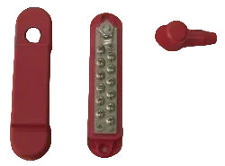 Multiple Terminal Power Bar w/covers
