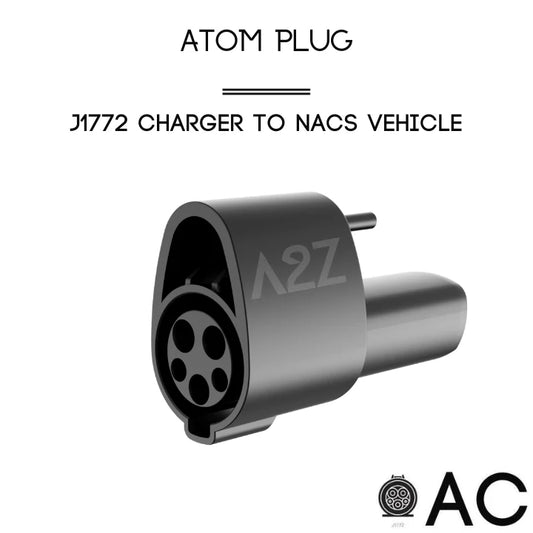 J1772 to NACS "The Atom" Plug | AC Adapter | CSA CERTIFIED