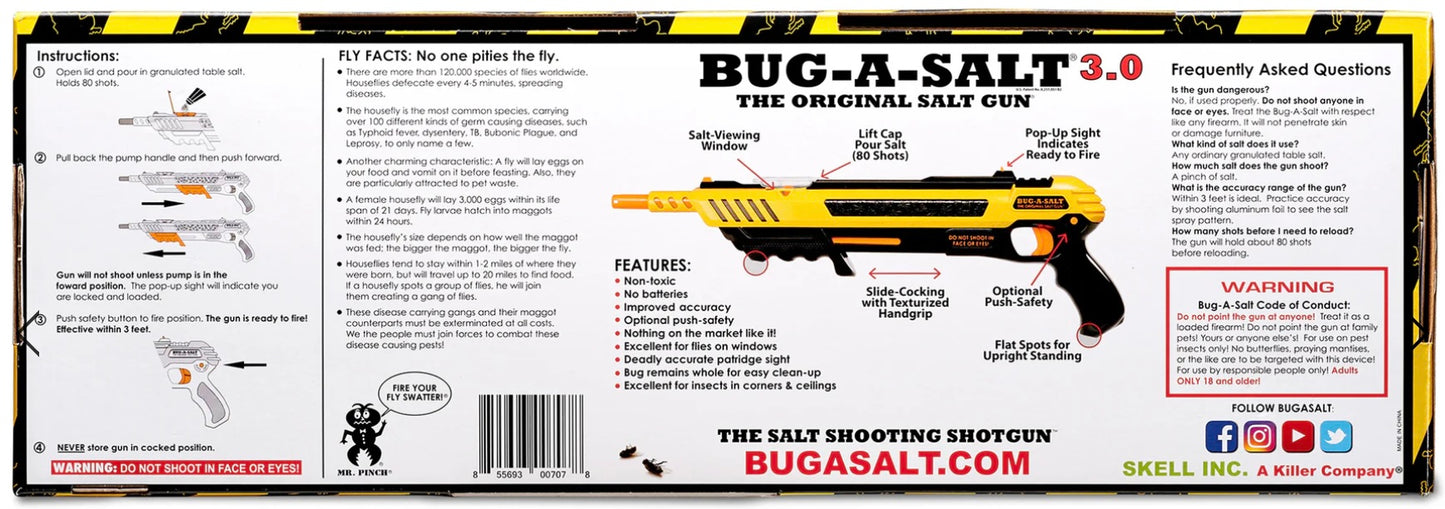 BUG-A-SALT CLASSIC YELLOW 3.0 BUG KILLING DEVICE