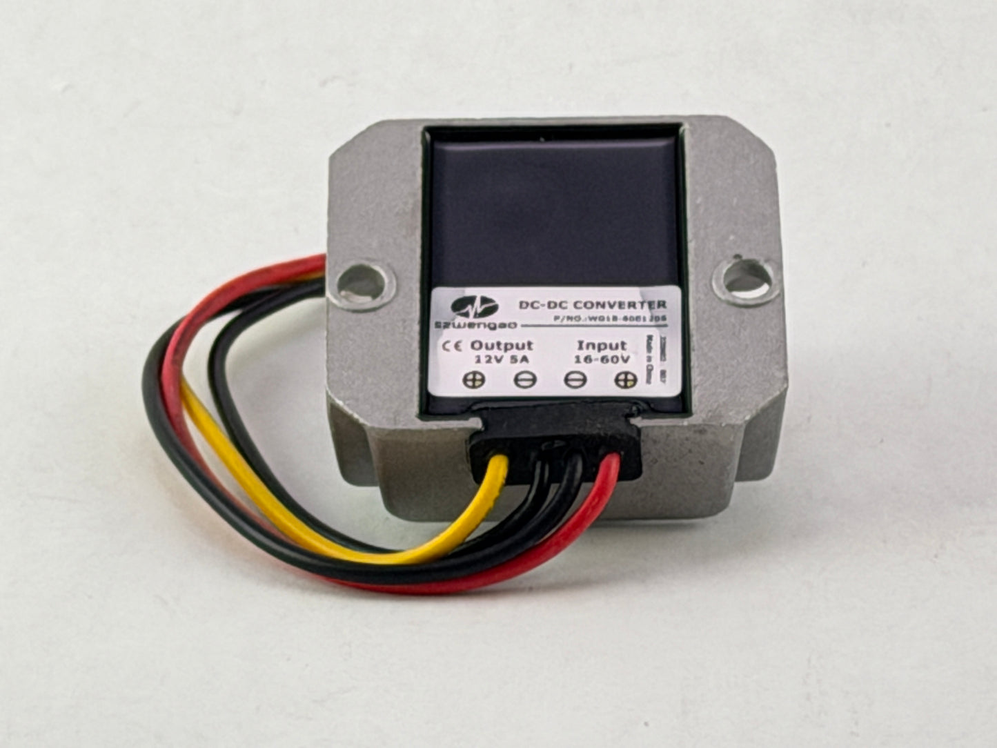 Wide-range 16-60vdc 12vdc DC-DC Converter 60W
