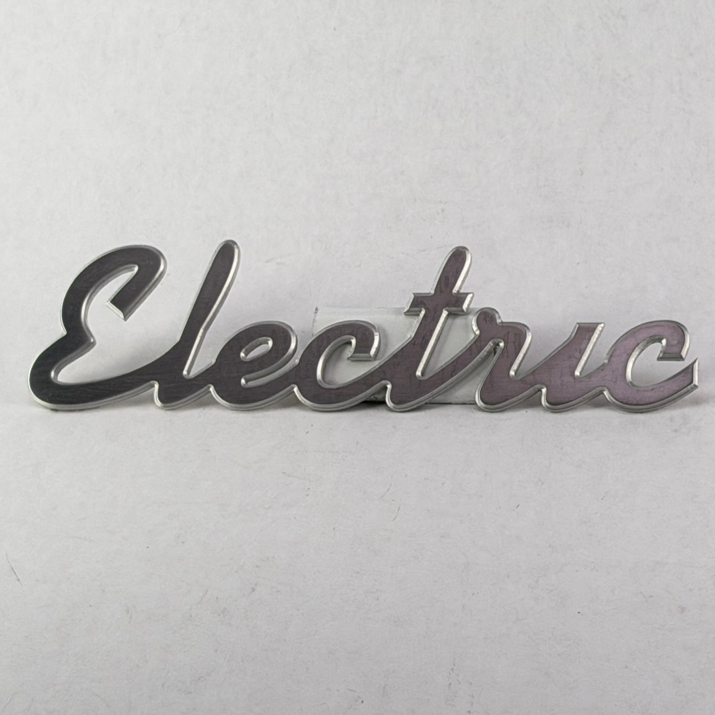 Silver Electric Emblem