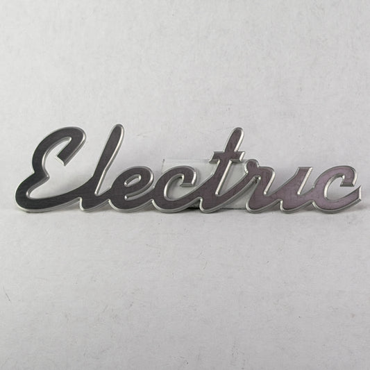 Silver Electric Emblem