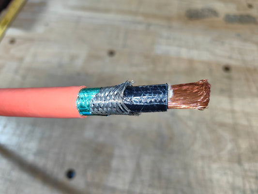 High Voltage Shielded 70mm² (2/0) Battery Cable