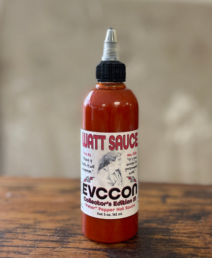 WATT SAUCE - Two Types Habanero Hot Sauce and Peter Pepper Srirachi-style