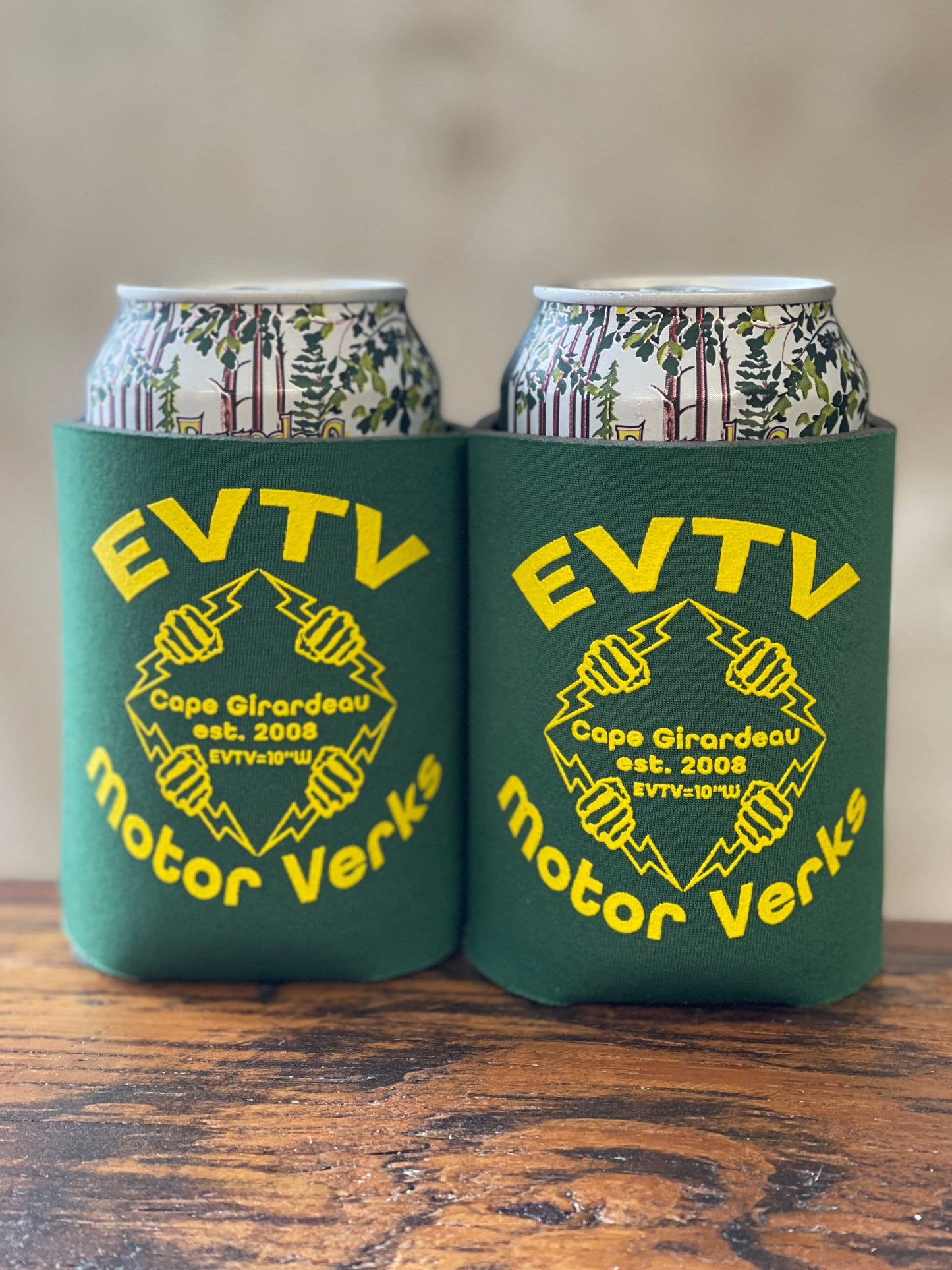 EVTV Motor Verks Koozie (2-Pack)