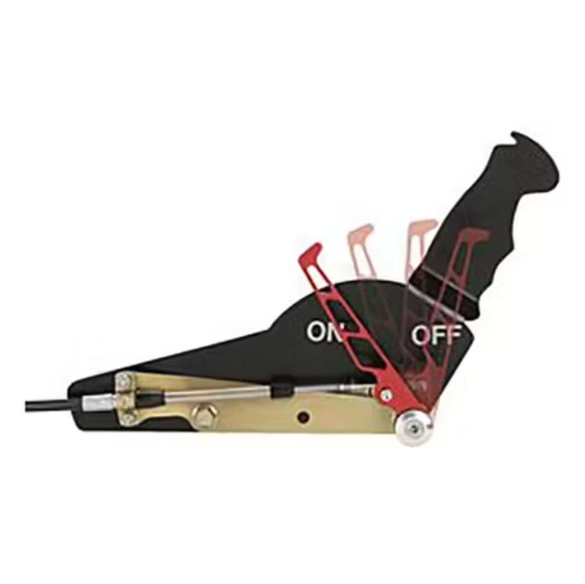 Lokar 1330023 Interior Battery Disconnect Lever Kit-Vari-Mount No Switch