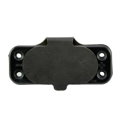 Rebling Gasket with Attached Dust Cover for Style 1 Receptacle, Silicone, Black 700222-1