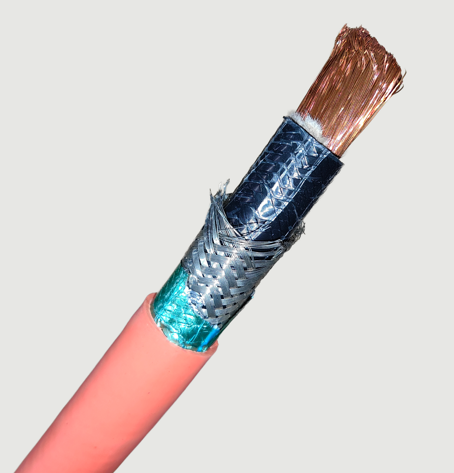 High Voltage 50mm¬≤ (1/0) Shielded Cable
