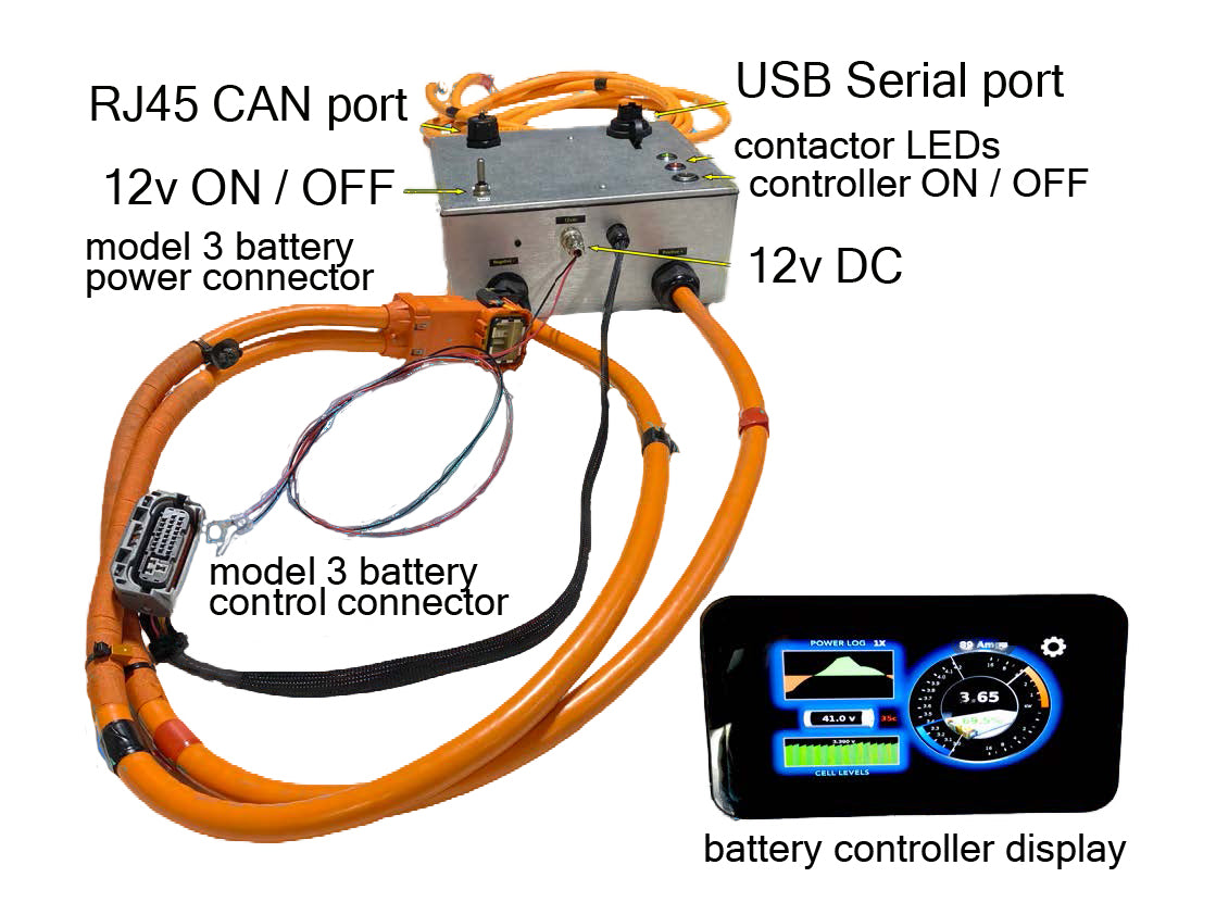 EVTV Tesla Model 3 Standalone Controller