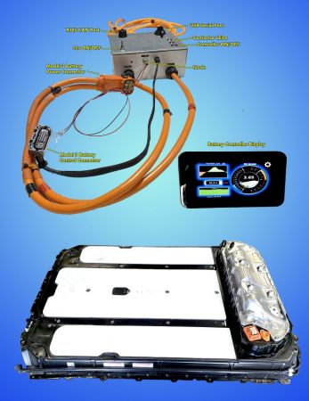 Tesla Model 3 Standard Range Battery Pack and Controller – EVTV Motor ...