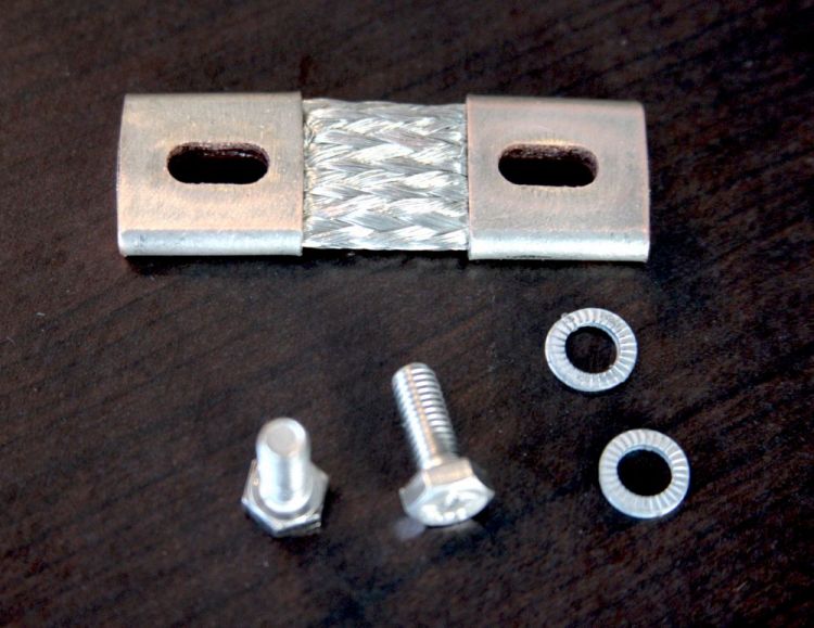 Braided Battery Strap Kit 30mm Centers